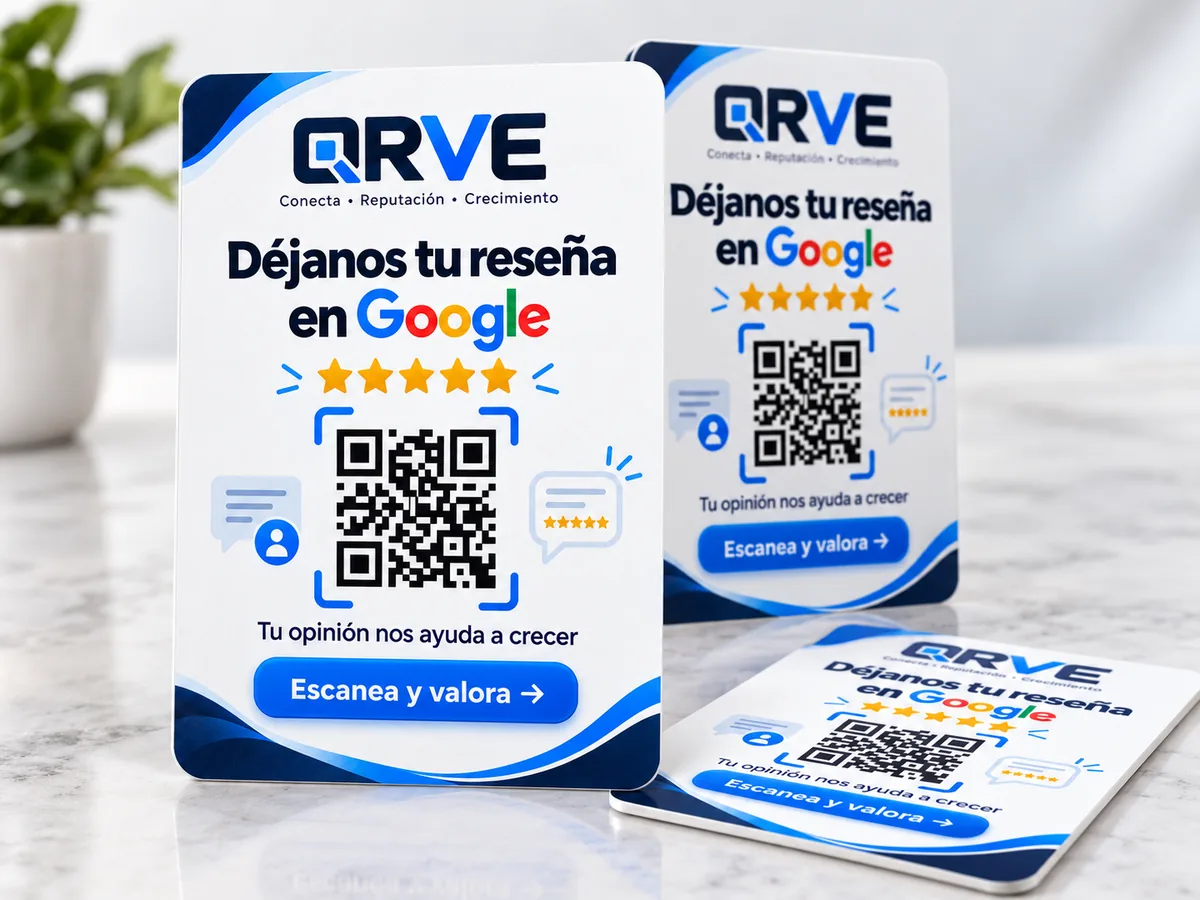 Tarjetas QRVE